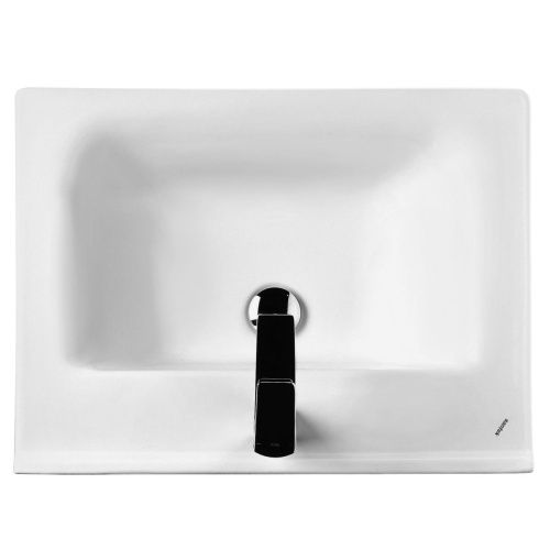 Раковина из сантехнического фарфора Santek Миранда WH302421 60х50 накладная цвет белый - фото 3