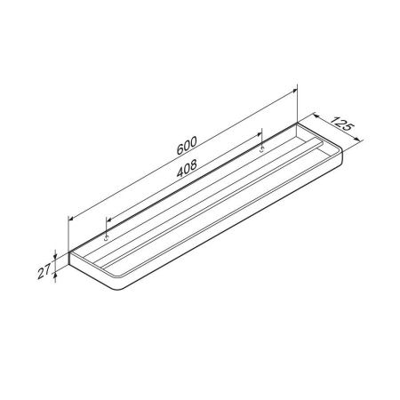 Полотенцедержатель Damixa Jupiter DA77336400