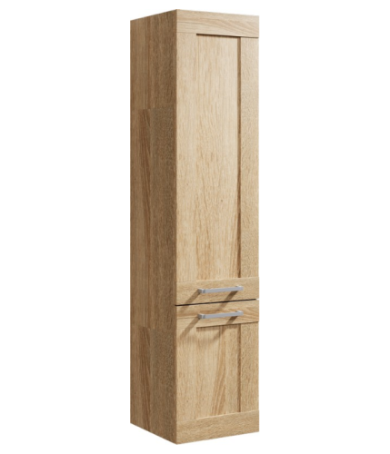 Шкаф-пенал Aqwella Y FOS0535DS 40х150 подвесной цвет бежевый - фото 2