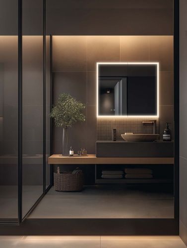 Зеркало-шкаф Aquatek AQ7803B-MLC 80х70 подвесной - фото 5