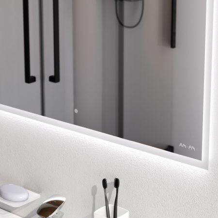 Зеркало с подсветкой Am.Pm Spirit V2.0 M71AMOX0801SA 80х60 подвесное