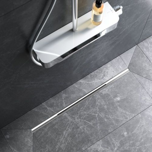 Душевой лоток Am.Pm MasterFlow W01SC-S11-080-05SB 80х10 хром - фото 3