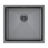 Кухонная мойка Paulmark GERBERG 48 UNI PM214844-GM 45х40 цвет вороненая сталь поверхность брашированная
