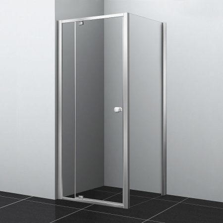 Душевой уголок Wasserkraft Aula 11P 11P18 100х90 стекло прозрачное профиль хром без поддона