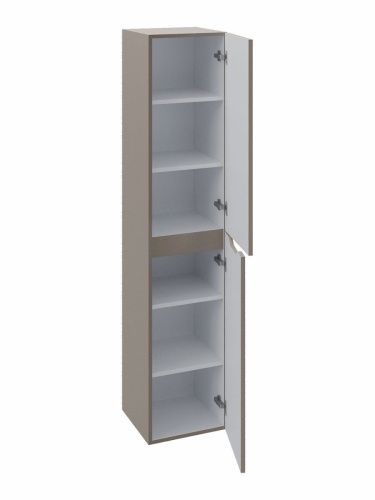 Шкаф-пенал Orange Line Li-35PuL 40х170 подвесной цвет бежевый - фото 4