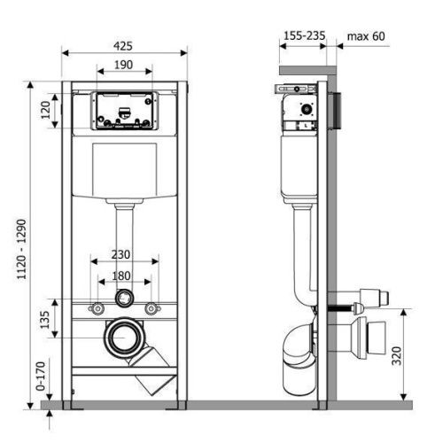 Инсталляция Lavinia Boho RelFix 38010010 - фото 2