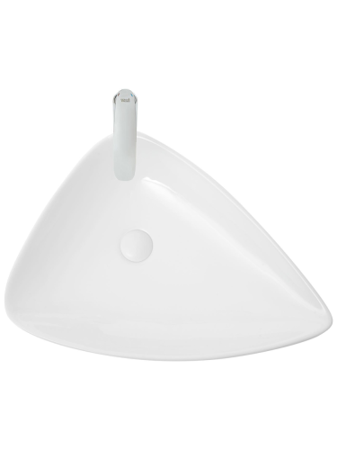 Раковина из сантехнического фаянса WeltWasser WW SK 10000004581 50 см накладная цвет белый без отверстий под смеситель - фото 3