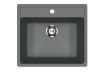 Кухонная мойка Ulgran Classic U-104-343 55х50 цвет серый