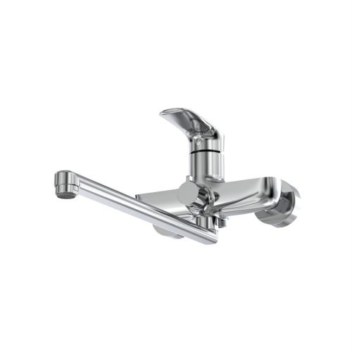 Смеситель для ванны Tokito KOMAKI TOK-KOM-1015 настенный хром - фото 4