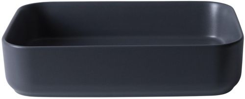 Раковина керамическая Allen Brau Fantasy 4.11021.AN 50х40 накладная цвет черный без отверстий под смеситель - фото 2