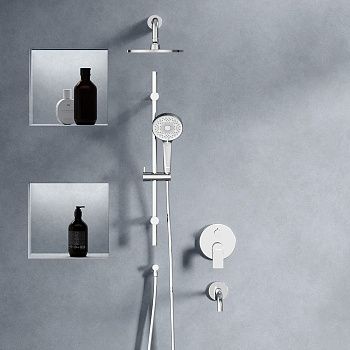 Душевая система Damixa Apollo 947540000 встраиваемая в стену цвет хром