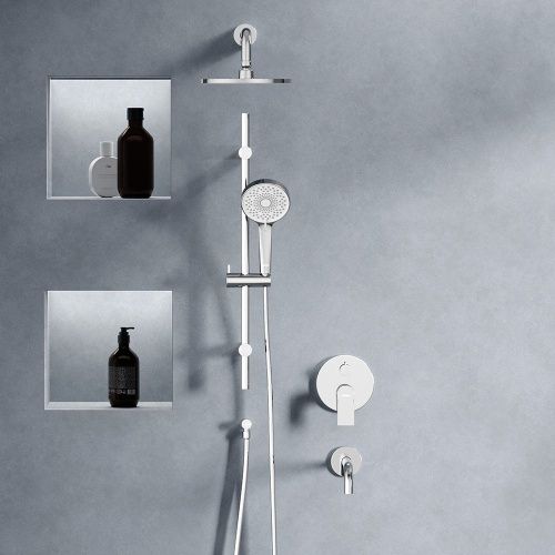 Душевая система Damixa Apollo 947540000 встраиваемая в стену цвет хром