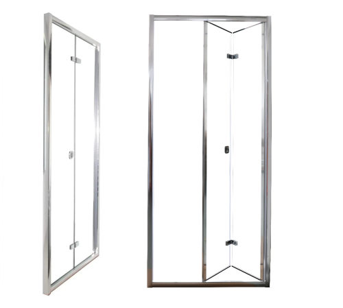 Душевая дверь Cerutti SPA BELLA D101T 100х195 стекло прозрачное профиль хром