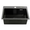 Кухонная мойка Melana ProfLine H5138BF 50х40 цвет серый