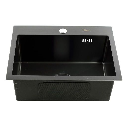 Кухонная мойка Melana ProfLine H5138BF 50х40 цвет серый - фото 5