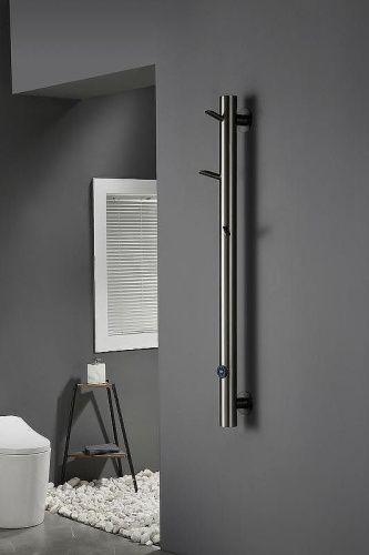 Полотенцесушитель электрический Boheme OAK 724-GM 20х150 черный - фото 2