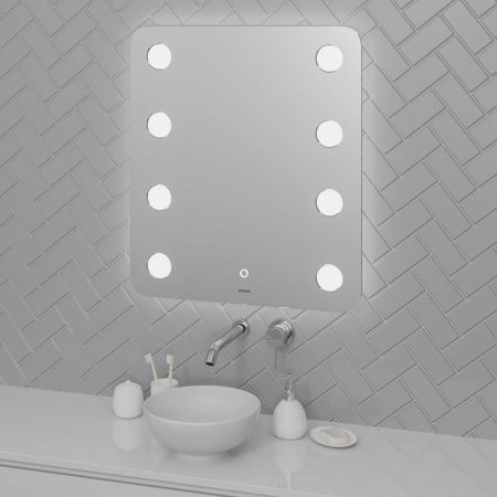 Зеркало с подсветкой Grossman Neon 147080 70х80 подвесное