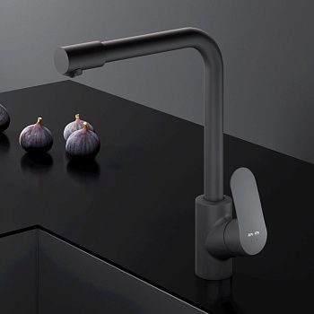 Смеситель для кухни Am.Pm Like F8005722 на мойку черный