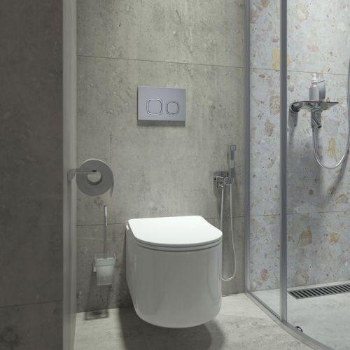 Клавиша смыва механическая Iddis Unifix UNI04CHi77 цвет хром - фото 2