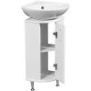 Тумба под раковину Stella Polar Концепт угловой SP-00000156 30х30 напольная цвет белый