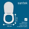 Крышка сиденье для унитаза Santek Форум 1WH302198