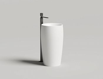 Раковина из искусственного камня S-Stone Salini ALDA 140321MF 60х50 накладная цвет мультиколор