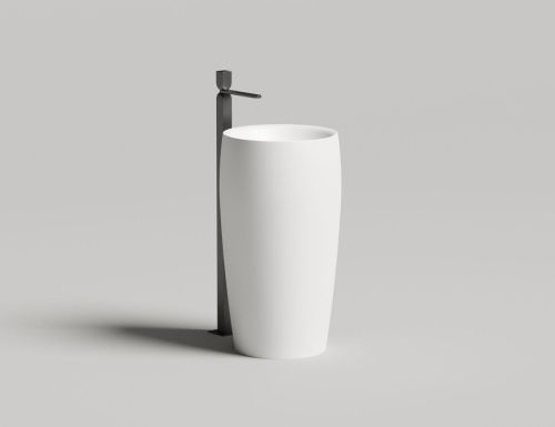 Раковина из искусственного камня S-Stone Salini ALDA 140321MF 60х50 накладная цвет мультиколор