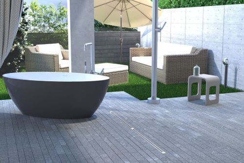 Душевой лоток OMP Tea Sumisura 983.401.8 нержавеющая сталь - фото 4