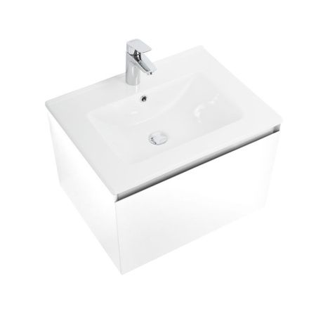 Тумба под раковину Art&Max Latina AM-Latina-600-1C-SO-BM 60х50 подвесная цвет белый