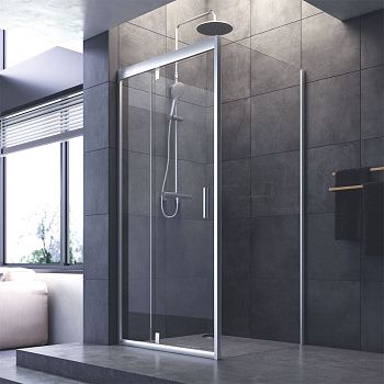 Душевой уголок Am.Pm Gem W90G-404-090MT 90х90 стекло прозрачное профиль хром без поддона