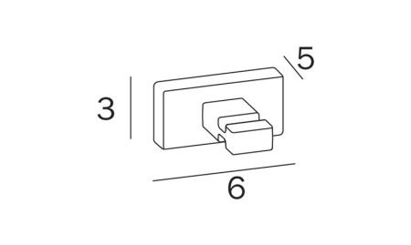 Крючок Inda ONE AV120ADR