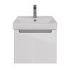 Тумба под раковину LeMark Buno mini LM05BM50T 50х40 подвесная цвет белый