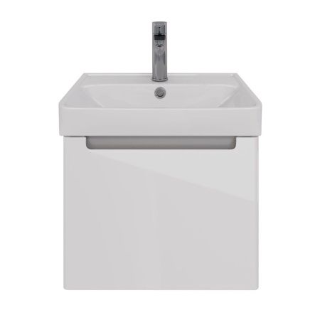 Тумба под раковину LeMark Buno mini LM05BM50T 50х40 подвесная цвет белый
