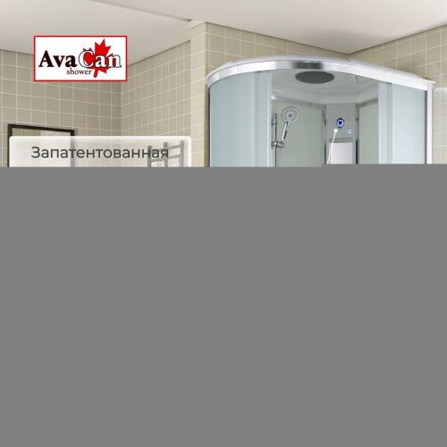Душевая кабина AvaCan EM EM2812R 120х80 асимметричная с крышей ориентация правая - фото 5