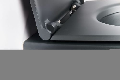 Чаша унитаза подвесная Galassia Dream 7317NEMT цвет черный без сиденья безободковая каскадный смыв - фото 4