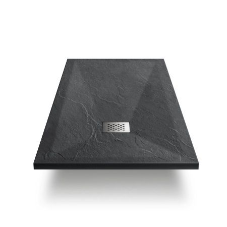 Душевой поддон из искусственного камня Vincea H25 VST-4SR8012A 120х80 черный