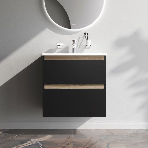 Тумба под раковину Am.Pm X-Joy M85AFHX0652BM 60х40 подвесная цвет черный