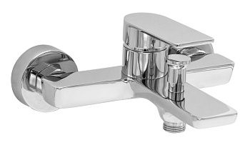 Смеситель для ванны AQG Alpha 01ALP400CR настенный хром