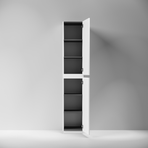 Шкаф-пенал Sancos FOLK Floor PFL35FW 40х190 напольный цвет белый - фото 5