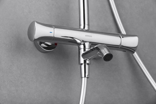 Душевая стойка Arrow AMG13SH848U1 настенная цвет хром с термостатом - фото 3