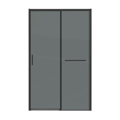 Душевая дверь Grossman Style 100.K33.05.130.21.10 130х195 стекло тонированное профиль черный