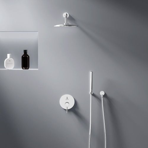 Душевая система Damixa Scandinavian Pure 936520000 встраиваемая в стену цвет хром