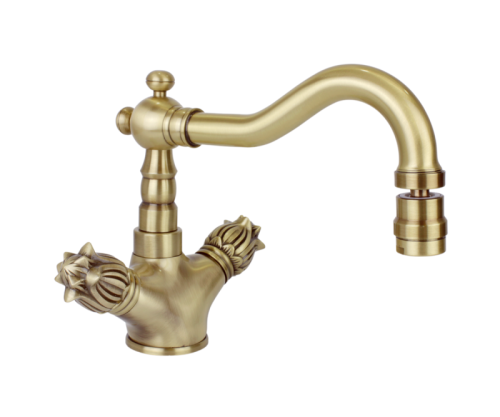 Смеситель Bronze de Luxe FLORENCE 21317 на биде бронза - фото 2