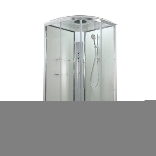 Душевая кабина AvaCan EM EM2010T 100х100 четверть круга с крышей ориентация универсальная - фото 4