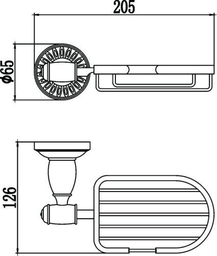 Мыльница Savol S-006632C - фото 3