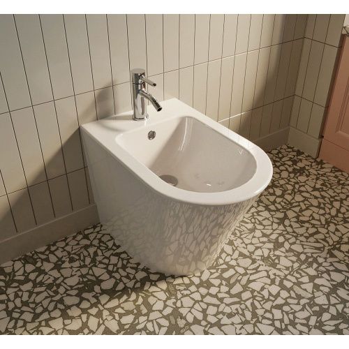 Биде напольное Lavinia Boho Biore 33040050 цвет белый - фото 2