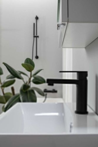 Смеситель Paffoni Ringo RIN071NO на раковину черный - фото 4