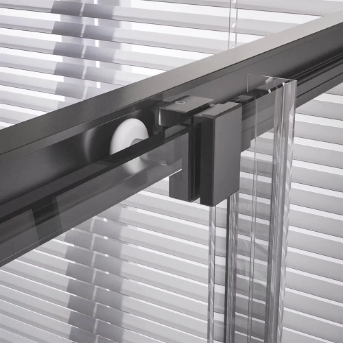 Душевой уголок Veconi Premium Trento PTC20-GR-9090-01-C4 90х90 стекло прозрачное профиль графит без поддона - фото 2