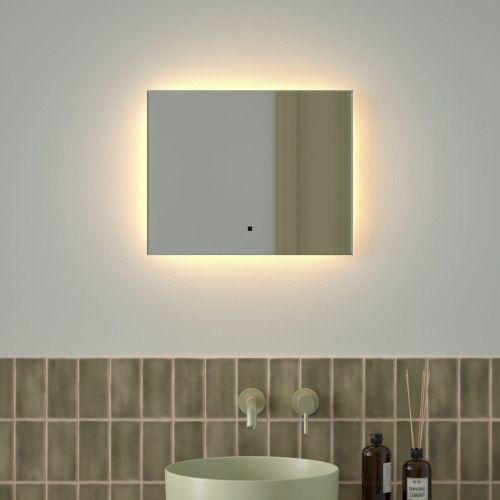 Зеркало с подсветкой Defesto GLOW DF 2511RH 50х40 подвесное - фото 3