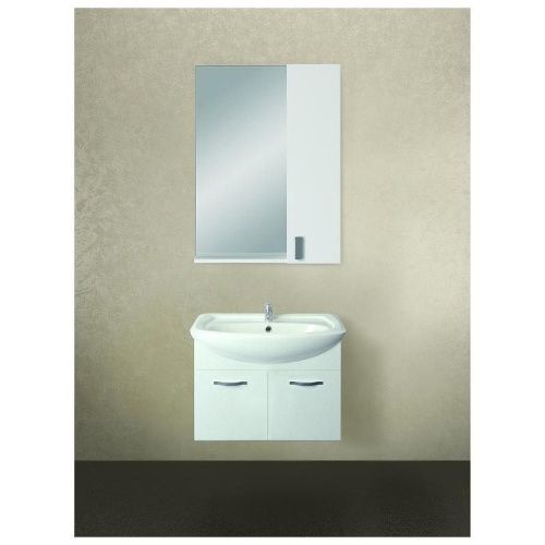 Тумба под раковину 1MarKa Вита У50112 60х30 цвет белый - фото 2